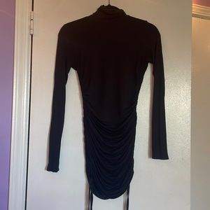 Forever 21 Adjustable Mock Neck Dress